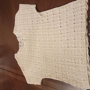 Beautiful lace blouse ladies XL-16 Coldwater creek